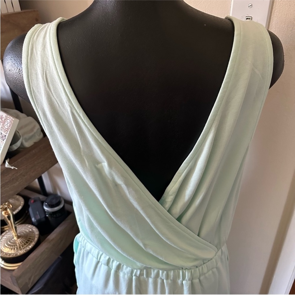 NWT LOFT Lou & Grey Signaturesoft Lite Crossover Back Pocket Dress - Picture 9 of 10